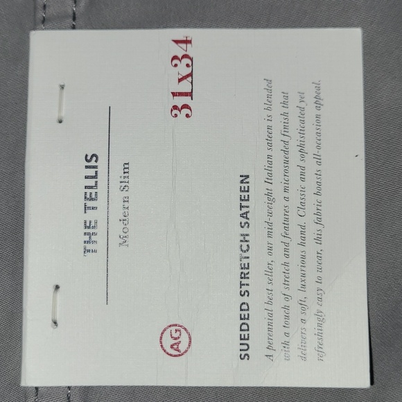 Adriano Goldschmied jeans size 31/34 color gray.  men's - Picture 4 of 13